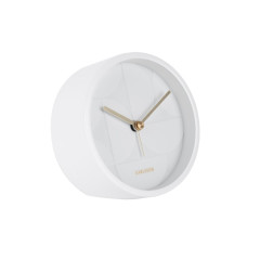 Budík Karlsson 5949WH, 12cm